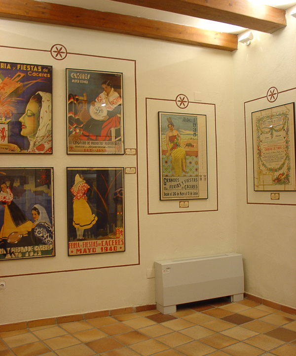Sala de exposiciones permanente municipal ciudad de Cáceres 2