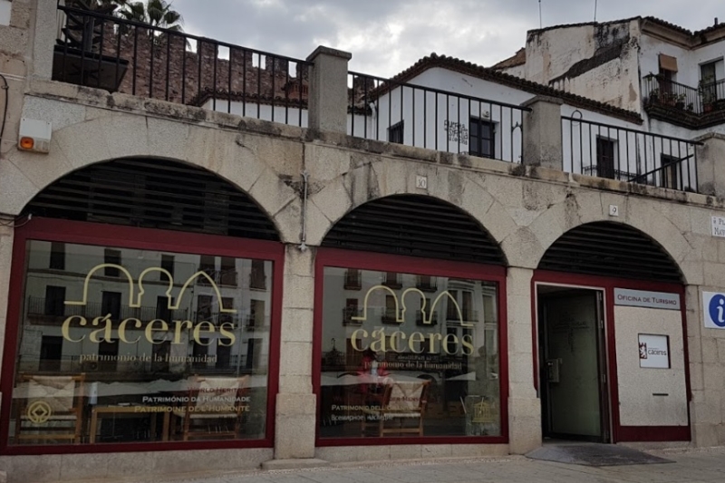 Oficina de Turismo de la ciudad de Cáceres
