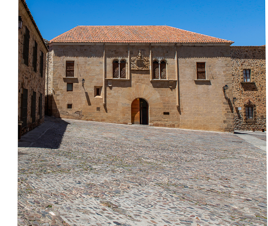 Vista del Palacio de Mayoralgo