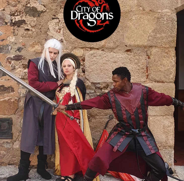 Ruta teatralizada `Cáceres, City of Dragons´